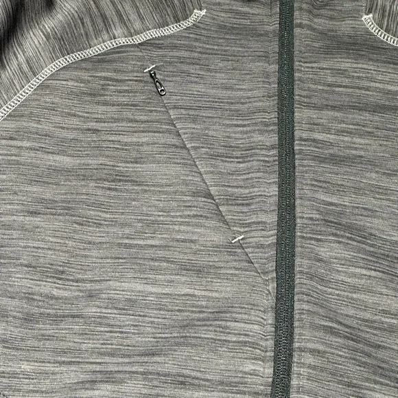 Women's Heather Gray Utility Jacket - Picture 3 of 4